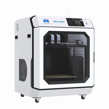 Mingda MD-400D Industrial IDEX 3D Printer – 400 × 400 × 400 mm Build Volume – High-Temp, Hyper-Speed