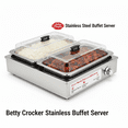 thumbnail image 1 of Betty Crocker Stainless Steel Buffet Server, 1 of 6