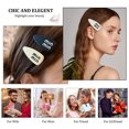 thumbnail image 5 of Pinzas para el cabello clásicas para mujeres y niñas: pinzas para el cabello antideslizantes, horquillas de aleación para cabello grueso o fino, 5 of 5