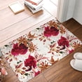 thumbnail image 2 of Non Slip Door Mat, Big Lilies Flowers Fast Drying Bath Tub Mats, Absorbent Bathroom Rugs Entrance Welcome Mat, Bath MatS for Tub, Floor, Home, Kitchen, Hotel,16x24in, 2 of 6