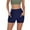 Navy, variant on Cathalem Womens Swim Shorts Solid Tankini Bottoms Swimsuit Bottoms (Grey,M)