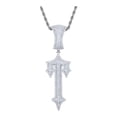 thumbnail image 3 of Collar cruzado Yinane regalos de hebra a prueba de herrumbre ajustables de Metal, 3 of 8