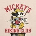 thumbnail image 3 of Disney - Mickey & Friends - Mickey's Hiking Club - Since 1928 - Women's Lightweight French Terry Long Sleeve Shirt, 3 of 5