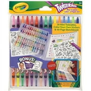Crayola Mini Twistables Crayons Color 'N Paper Set