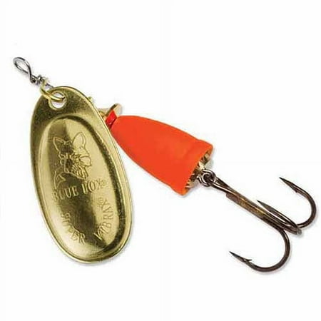 UPC: 0027752047671 | Blue Fox Classic Vibrax Size 3 Inline Spinner 1/4 oz Gold Shiner