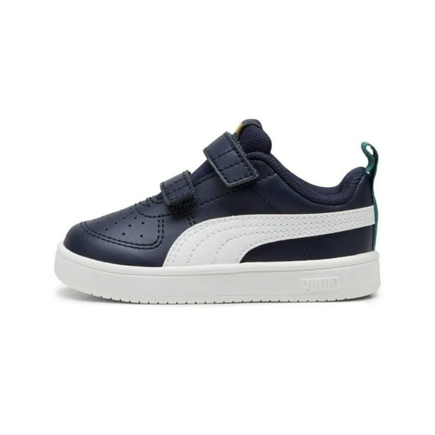 Tenis Casual Puma Rickie V INF azul 391328 07 unisex 12CM