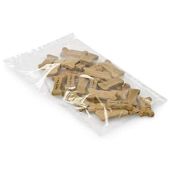 Pack Of 1000, 6 X 9" Solid Clear Poly Plastic Flat Low Density Bags 1.5 Mil Made In USA