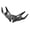 water ripples, variant on ABS Motorcycle Spoiler Wind Deflector For 125 150 Improved High Speed Stability Easy Mount Smooth Riding Experience