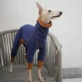 thumbnail image 3 of UOSIA Autumn Thin Soft Warm Dog Onesie Jumpsuit Bodysuit High-Neck Stretchy Greyhound Underwear, 3 of 6