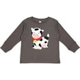 thumbnail image 3 of Inktastic Cow Boys or Girls Long Sleeve Toddler T-Shirt, 3 of 5