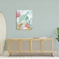 thumbnail image 2 of Stupell Industries Turtle Coral Reef Bubbles Graphic Art Gallery Wrapped Canvas Print Wall Art, Design by House of Rose, 2 of 7