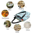 thumbnail image 6 of Kll Tote Bag For Women Sailboats Anchors Print Shopping Grocery Reusable Bags For Office School Shopping Travel, 6 of 7