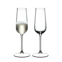 Grape@Riedel Champagne Flute Wine Glass, Set of 2, 8 ounce
