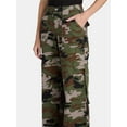 thumbnail image 4 of Tinseltown Juniors Twill Cargo Pants, 32" Inseam, Sizes XS-XXXL, 4 of 5