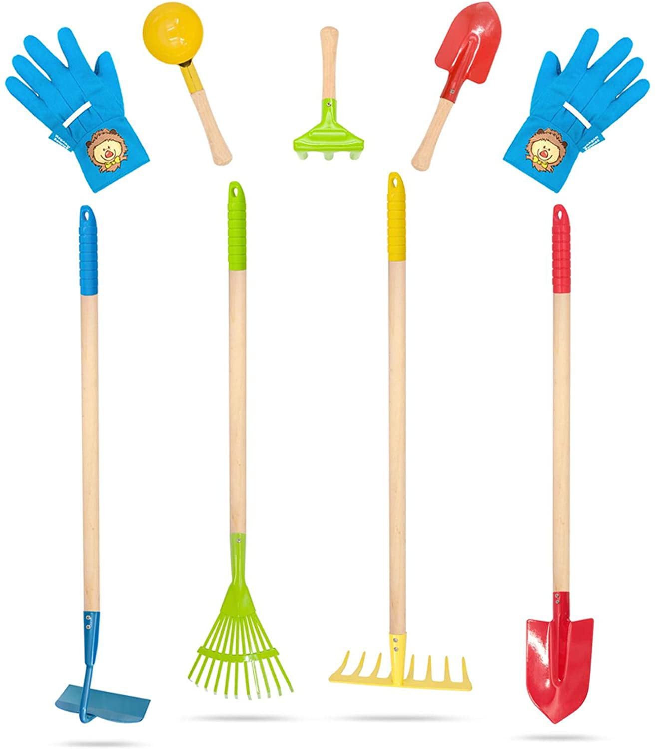 Garden Shovel For Kids Yellow Outdoor Kit snow shovel 3pcs 