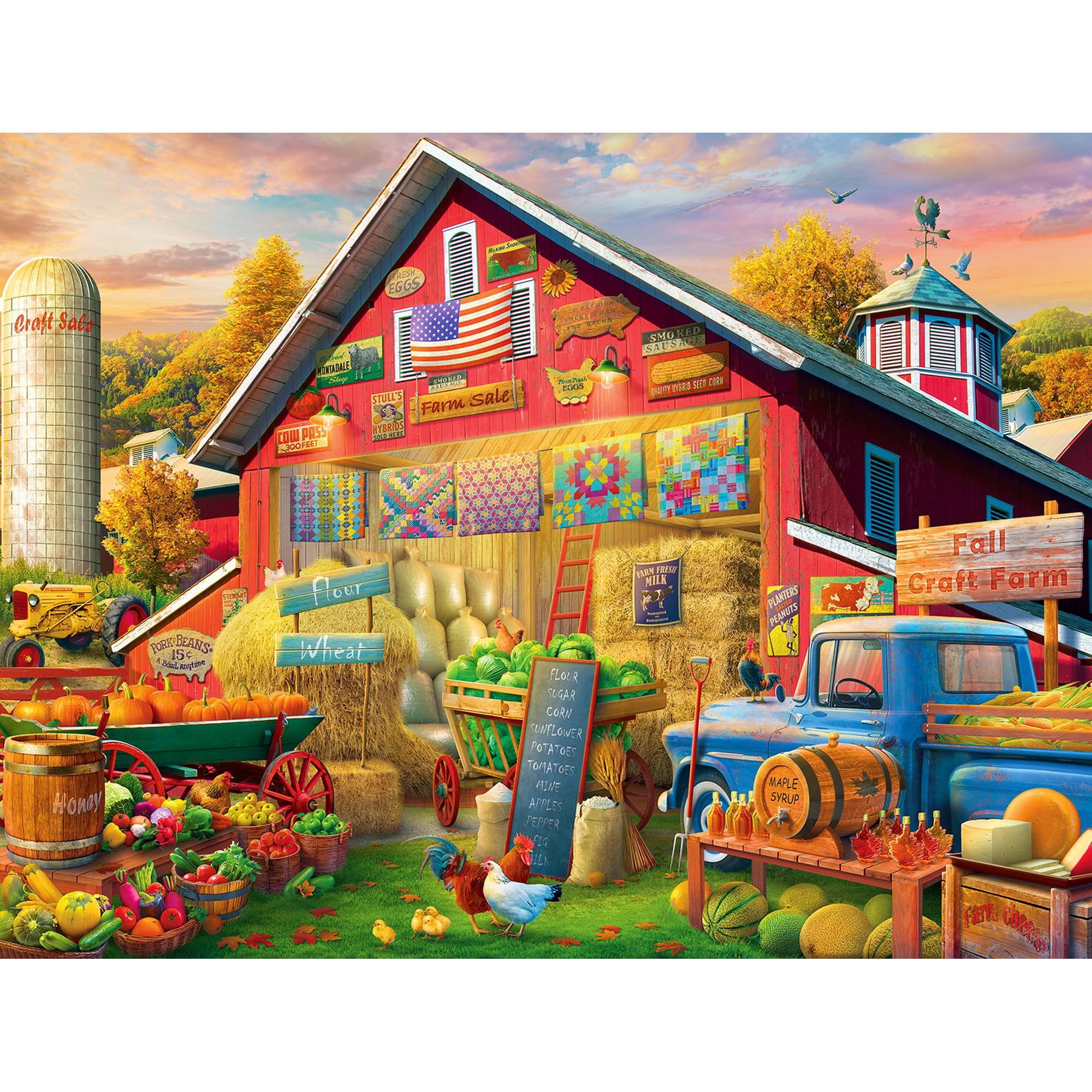 Springbok 1000 Piece Golden Days Jigsaw Puzzle for Adults