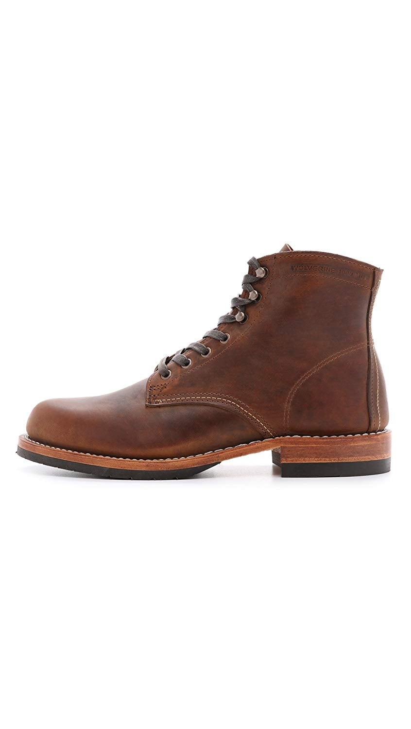 Wolverine W40049: 1000 Mile Men's Evans Brown Boots (10.5 D(M) US