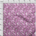 thumbnail image 3 of oneOone Cotton Flex Fuschia Pink Fabric Tropical Sewing Craft Projects Fabric Prints By Yard 40 Inch Wide, 3 of 5