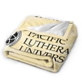 thumbnail image 2 of Pacific Lutheran University Ultra-Soft Micro Fleece Blanket Multi-Size Flannel Blanket, 2 of 7
