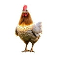 thumbnail image 4 of asddcavvf Christmas Animal Outdoor Garden Chicken Ground Plug Decoration Outdoor Christmas Animal Ground Plug 2D Small Garden Flags for outside with Sign Language Garden Label Outdoor Metal Cards for, 4 of 4
