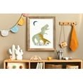 thumbnail image 5 of dinosaur wall decor, dinosaur art prints, dinosaur wall art, dinosaur nursery decor, Set of 3 UNFRAMED 11x14'', 5 of 6