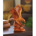 thumbnail image 2 of Estatua de caballo de 43 cm con aspecto de madera AEWholesale 10015690, 2 of 2