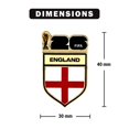 thumbnail image 5 of Imán HONAV Logo Oficial de Inglaterra Copa Mundial de la FIFA, 5 of 5