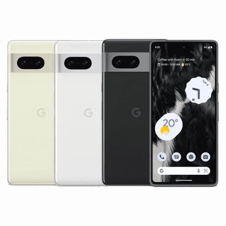 Google Pixel 7, Obsidian (Excellent Renovation) Black 128GB
