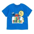 thumbnail image 2 of Sesame Street Elmo Cookie Monster Big Bird T-Shirt and Shorts Outfit Set Infant to Toddler, 2 of 5