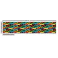 thumbnail image 2 of Ambesonne Race Car Fabric by the Yard Upholstery, Colorful Vehicles Pattern, 3 Yards, Charcoal Grey Multicolor, 2 of 4