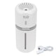 thumbnail image 1 of Humidificadores, humidificadores de Coche de 180 ml Mini humidificadores portátiles de Niebla fría Carga USB con Luces nocturnas de Color(Blanco), 1 of 14