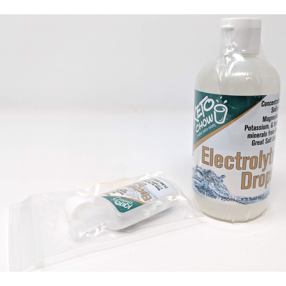 Keto Chow Electrolyte Drops Sodium, Magnesium, Potassium & Trace