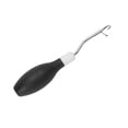 thumbnail image 1 of Latch Hook Oval Shape Rubber Handle Portable Crochet Needle for Rug Fabric Crafts, 1 of 7