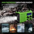 thumbnail image 2 of Radio meteorológica de emergencia PPLEE certificada por la NOAA con energía solar, 2 of 8