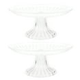 thumbnail image 4 of Cake Stand Display Platter Serving Tray Glass Fruit Dessert Cupcake Holder Plate Tower Trays Dome Food Snack Server, 4 of 8