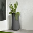 thumbnail image 1 of Grand pot de fleurs extérieur, fini Gris foncé, collection Dalya de Meubles South Shore, 1 of 7