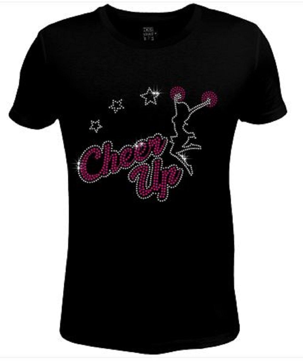 Bling Womens T Shirt Lovely Cheer JRW432SC