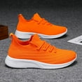 thumbnail image 6 of Gvdentm Men's Low-Top Sneakers Casual Sneakers for Men Mesh Lightweight Mens Sneakers Orange,8.5, 6 of 8