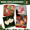 thumbnail image 6 of Uxcell 24Pcs Wooden Bulb Ornaments to Paint, 2.7" x 1.5" DIY Blank Unfinished Wood Homemade Ornament with Rope for Art Crafts DIY Thanksgiving Halloween Birthday Gifts, 6 of 6