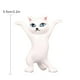 thumbnail image 3 of Adornos para gatos figuras de gatos resistentes de PVC juguetes que levantan las manos bailando para la sala de estudio para niños ANGGREK Otros, 3 of 8