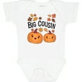 thumbnail image 3 of Inktastic Big Cousin Pumpkins with Fall Leaves Boys or Girls Baby Bodysuit, 3 of 5