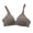 Dark Gray, variant on Wireless Bra for Women Comfort Plunge T Shirt Bra No Underwire Seamless Push Up Bralette Supportive Everyday Bra
