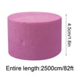 thumbnail image 4 of VQPeo Bright Crepe Paper Roll, 81inch Crepe Streamer, DIY Party Decor Roll for Craft Projects and Celebrations, 4 of 5