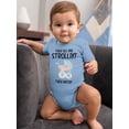 thumbnail image 2 of They See Me Strollin' Bodysuit Infant -Smartprints Designs,  Newborn, 2 of 4