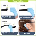 thumbnail image 3 of 20 Pairs Anti-Slip Eyeglass Ear Grips Hook, Comfortable Silicone Elastic Eyeglasses Temple Tips Sleeve Retainer-For Eyeglasses Sunglasses Spectacles Glasses, 3 of 5