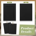 thumbnail image 2 of Lsupdaol 50 Pcs Paper Photo Frames 4x6 Black Picture Frame with 100 Clip 10 String Kit DIY Hanging Cardboard Photo Holder Back to School Wall Decor Wedding Home, 2 of 5