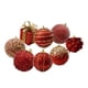 thumbnail image 3 of Adornos de bolas navideñas, adornos colgantes, manualidades de bricolaje, decoración de árbol para fiesta Rojo 8 piezas, 3 of 9
