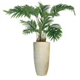 thumbnail image 1 of Vintage Home Artificial Faux Real Touch 3.92 Feet Tall Palm Tree With Fiberstone Planter, 1 of 1