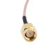 thumbnail image 2 of Adaptador de conector SMA macho a RP-SMA hembra RG178 Cable coaxial para televisión por satélite de 50 cm, 2 of 3