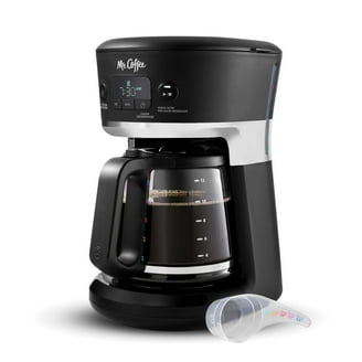 Mr. Coffee 14-Cup Dark Stainless Steel Programmable Coffee Maker - Walmart .com